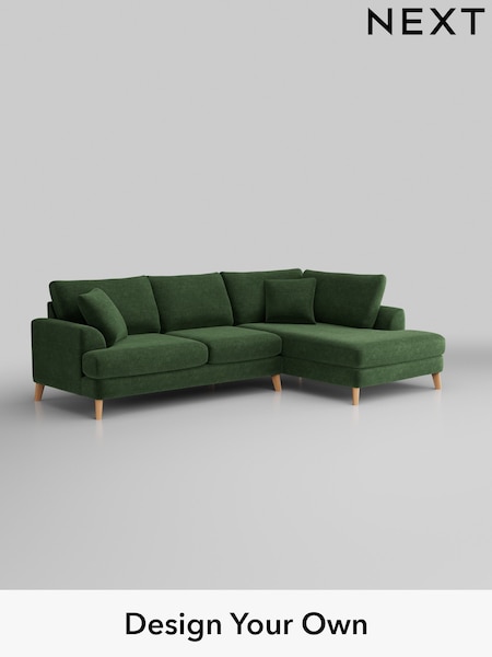 Luxe Chenille/Dark Green Parker (K88719) | £2,399