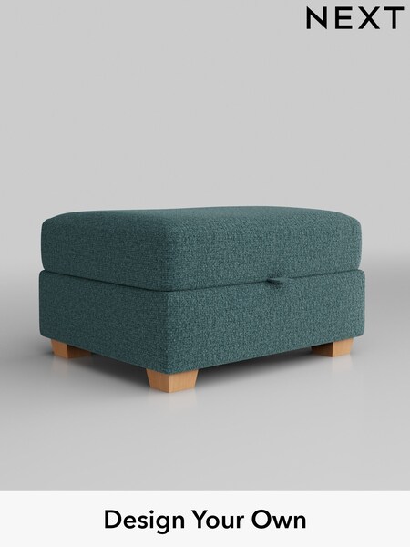 Chunky Chenille/Mid Teal Green Heath Highback (K88730) | £475