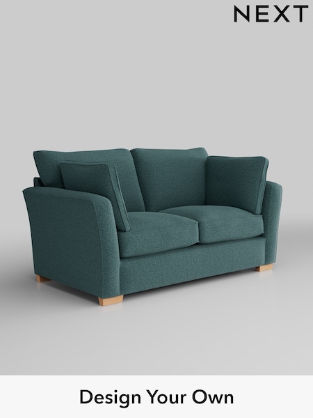 Chunky Chenille/Mid Teal Green Heath Highback (K88730) | £1,125