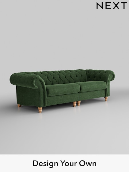 Luxe Chenille/Dark Green Gosford Ii Deep Sit (K88735) | £1,850