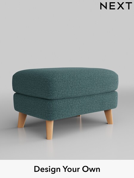 Chunky Chenille/Mid Teal Green Conway Relaxed Sit (K88736) | £425