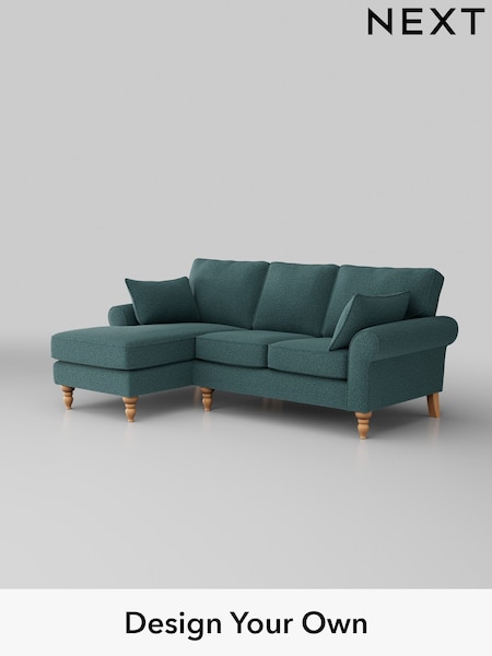 Chunky Chenille/Mid Teal Green Mallory (K88737) | £1,475