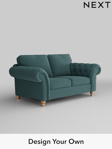 Chunky Chenille/Mid Teal Green Gosford Highback Ii Deep Sit (K88745) | £1,425