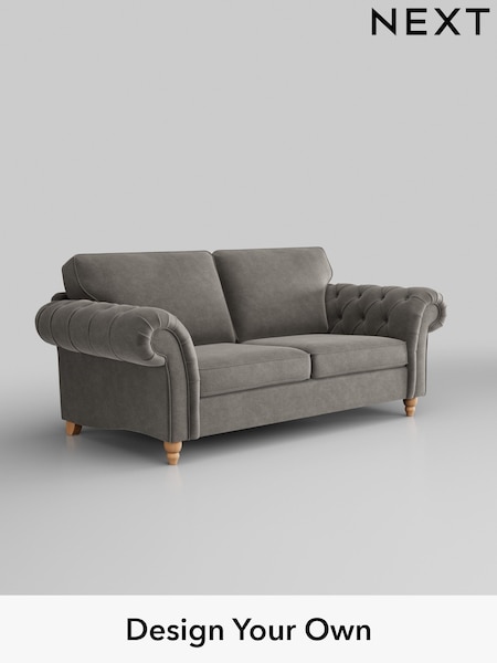 Luxe Chenille/Mid Grey Gosford Highback Ii Deep Sit (K88778) | £1,750