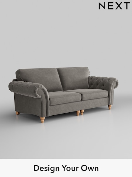 Luxe Chenille/Mid Grey Gosford Highback Ii Deep Sit (K88778) | £1,850
