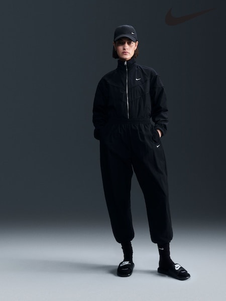 Nike Black Windrunner UV Protection Woven Full-Zip Jacket (K88986) | £90