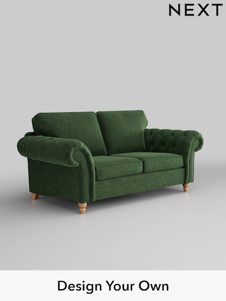 Luxe Chenille/Dark Green Gosford Highback Ii Deep Sit (K89077) | £1,650