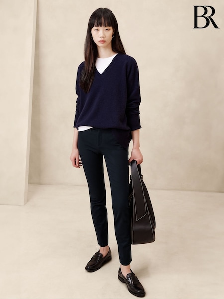 Banana Republic Blue Skinny Sloan Trousers (K90407) | £75