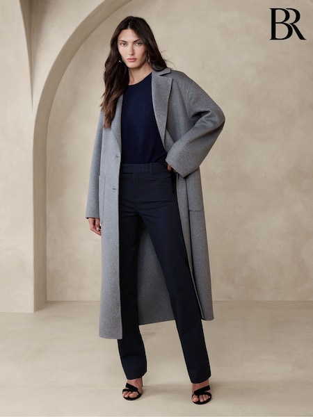 Banana Republic Blue Straight Sloan Trousers (K90433) | £75