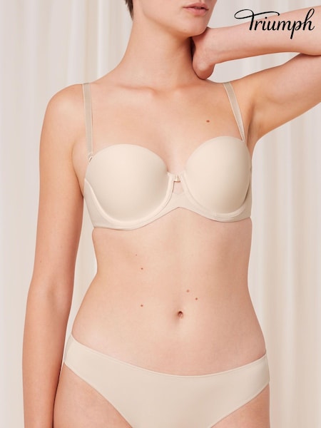Triumph Cream Pure Micro Push-Up Bra (K90997) | £38