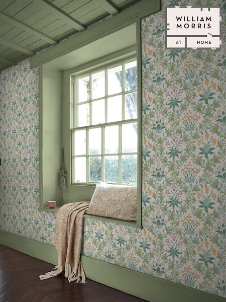 William Morris At Home Celandine 10m Wallpaper