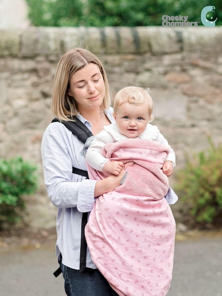 Cheeky Chompers Baby 100% Cotton Travel Blanket (K91506) | £35
