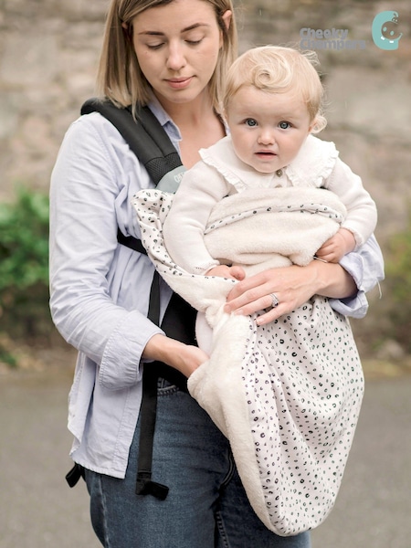 Cheeky Chompers Baby 100% Cotton Travel Blanket (K91516) | £35