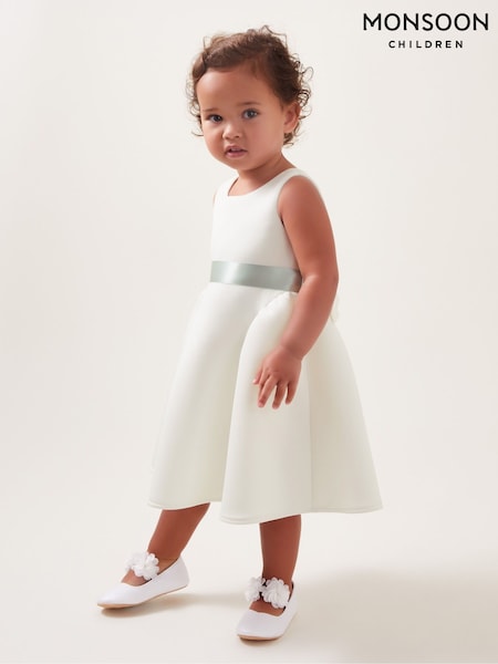 Monsoon Natural Baby Holly Bridesmaid Dress (K92355) | £45 - £50