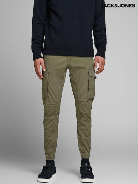 JACK & JONES Green Cargo Trouser (K92630) | £45