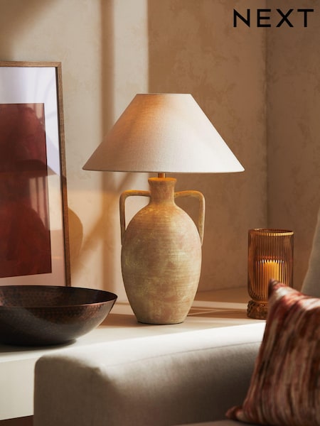 Terracotta Chalford Large Table Lamp (K92657) | £99