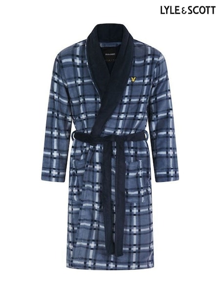 Blue - Regular Lyle & Scott Cassidy Bathrobe