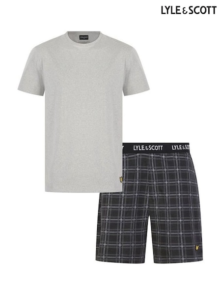 Grey - Regular Lyle & Scott Rizzo Sleepwear Set