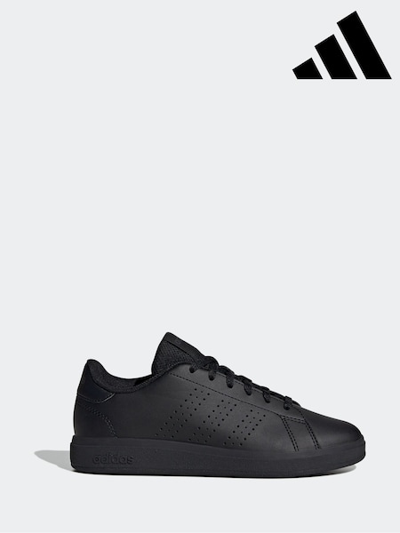 adidas Black Kids Advantage Base 2.0 Trainers (K93883) | £33