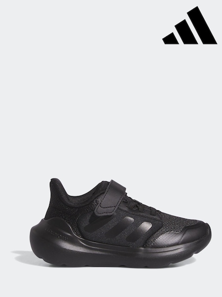 adidas Black Kids Tensaur Run 3.0 Trainers (K93948) | £28