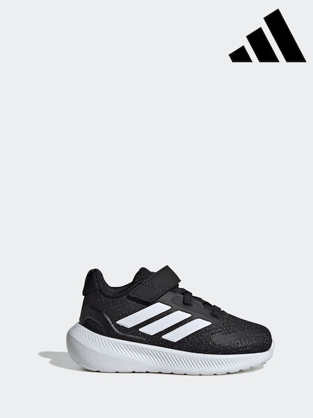adidas Black Kids Runfalcon 5 Trainers (K94553) | £25