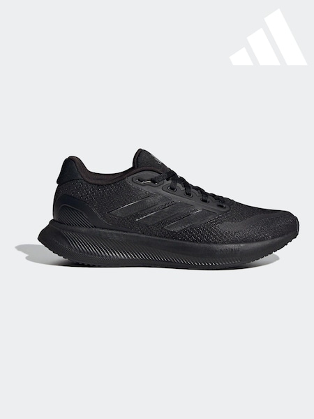 adidas Black Runfalcon 5 Trainers (K94684) | £50