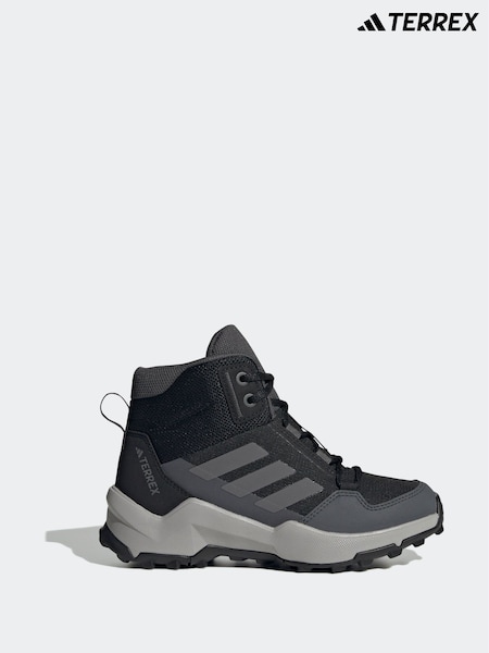 adidas Dark Black Terrex AX4R Mid Trainers (K95371) | £50