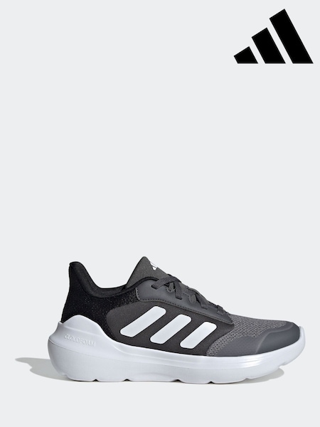 adidas Grey Junior Tensaur Run 3.0 Trainers (K95661) | £30