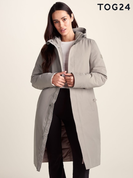 Brown - Tog 24 Dalton Longline Waterproof Insulated Coat