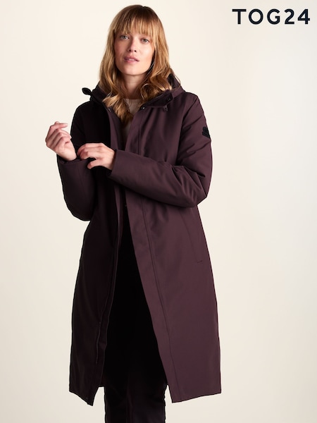 Purple - Tog 24 Dalton Longline Waterproof Insulated Coat