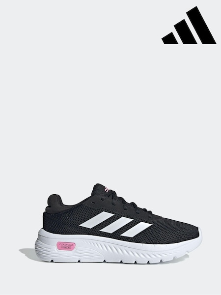 adidas Black Cloudfoam Comfy Trainers (K96149) | £40