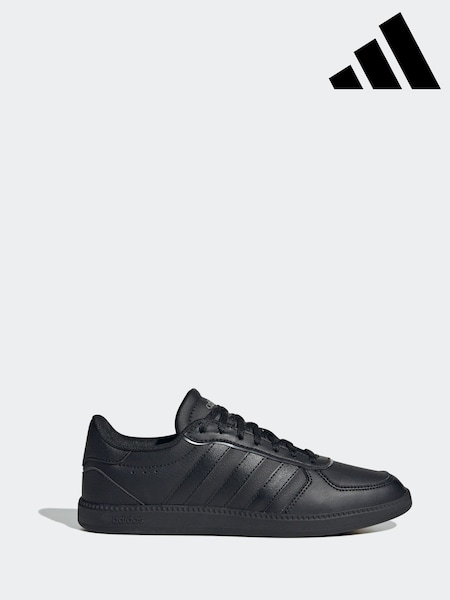 adidas Black Dark Breaknet Sleek Trainers (K96731) | £45