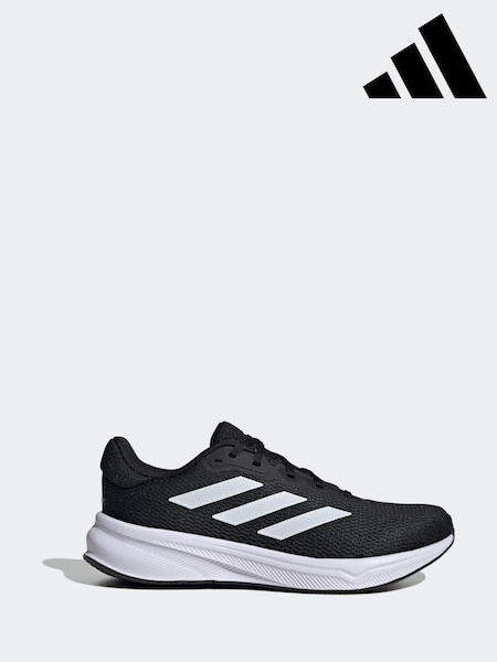 adidas Black/White Response Shoes (K96774) | £60