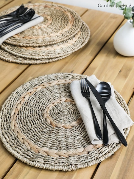 Garden Trading Set Of 4 Bayford Woven Placemat 4