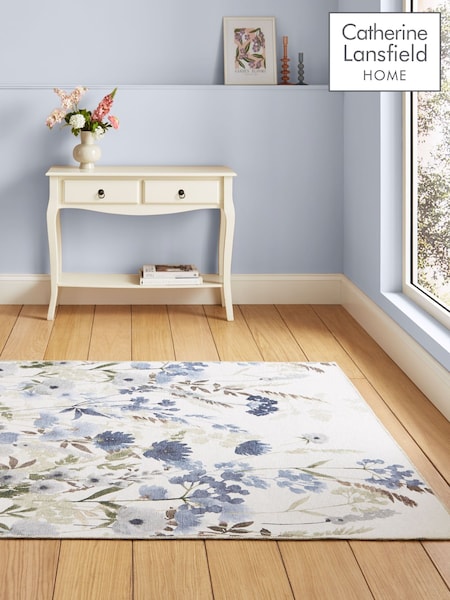 Catherine Lansfield Country Floral Washable Rug