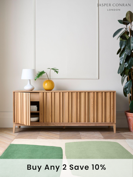 Jasper Conran London Oak Belgrave Large Sideboard (K97845) | £999