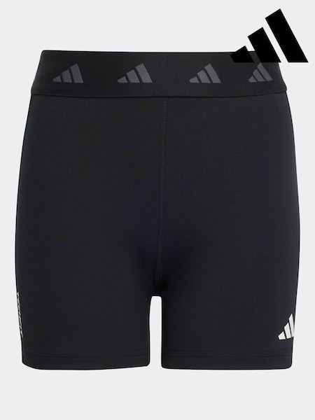 adidas Black Techfit Training Shorts (K98689) | £23