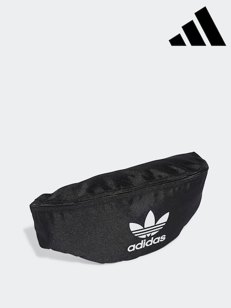 adidas originals Black AC Waistbag (K99559) | £23