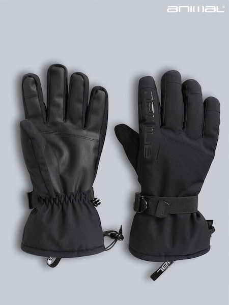 Animal Black Mens Edge Waterproof Snow Gloves (K99750) | £35