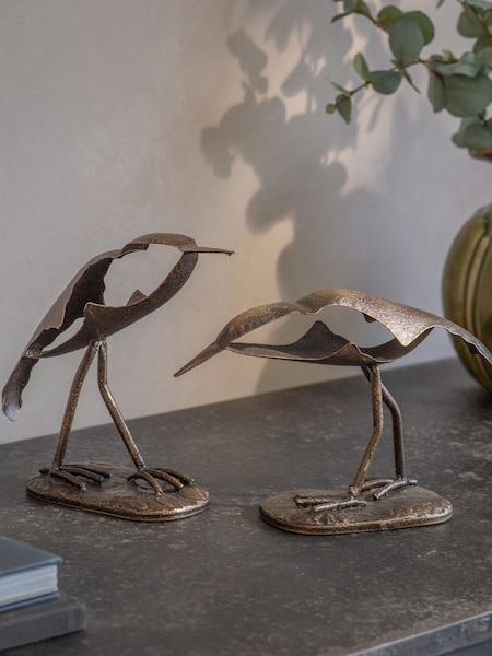 One.world Wyesham Pair Of Birds Ornaments