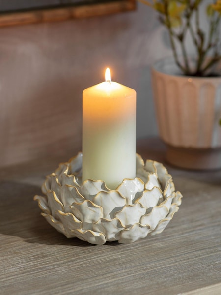 One.world Fowey Blossom Candle Holder