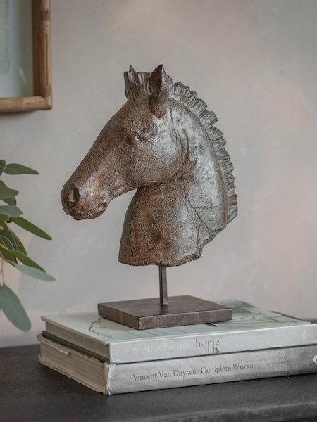 One.world Alderton Horse Head Sculpture