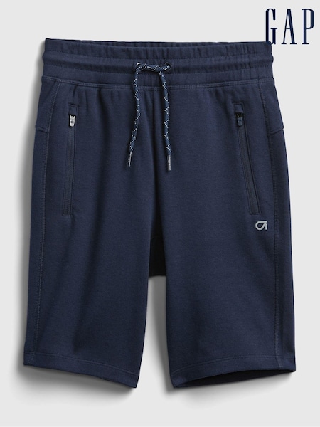 Gap Navy Blue Pull On Zip Pocket Jogger Shorts (4-13yrs) (L14430) | £12