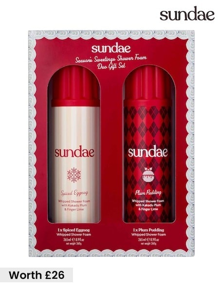 Sundae Season Sweetenings Plum Pudding/spiced Eggnog Gift Set