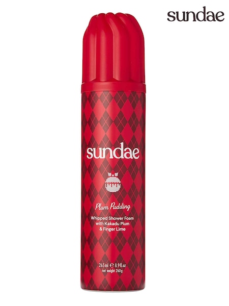 Sundae Plum Pudding Shower Foam
