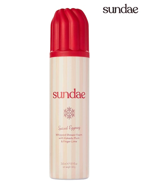Sundae Eggnog Shower Foam