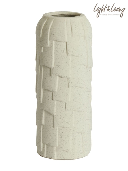 Light & Living ø14x34,5 Cm Leima Ceramics Vase Deco