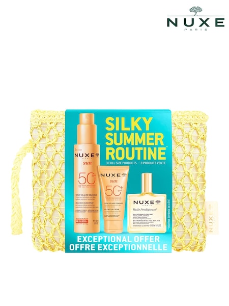 Nuxe Silky Summer Routine Spf Glow (worth £68.50)