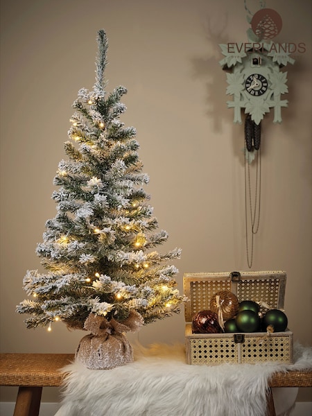 Everlands 3ft Imperial Snowy Pre-lit Christmas Tree
