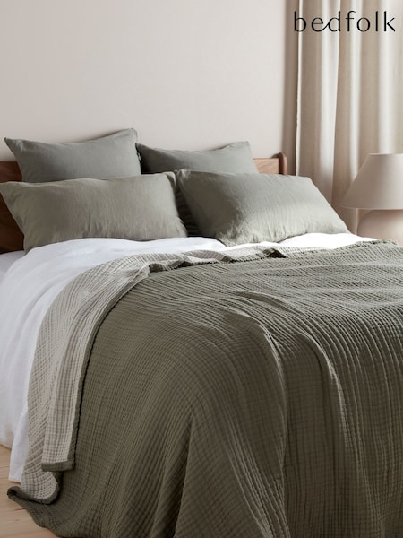 Bedfolk The Reversible Dream Cotton Throw